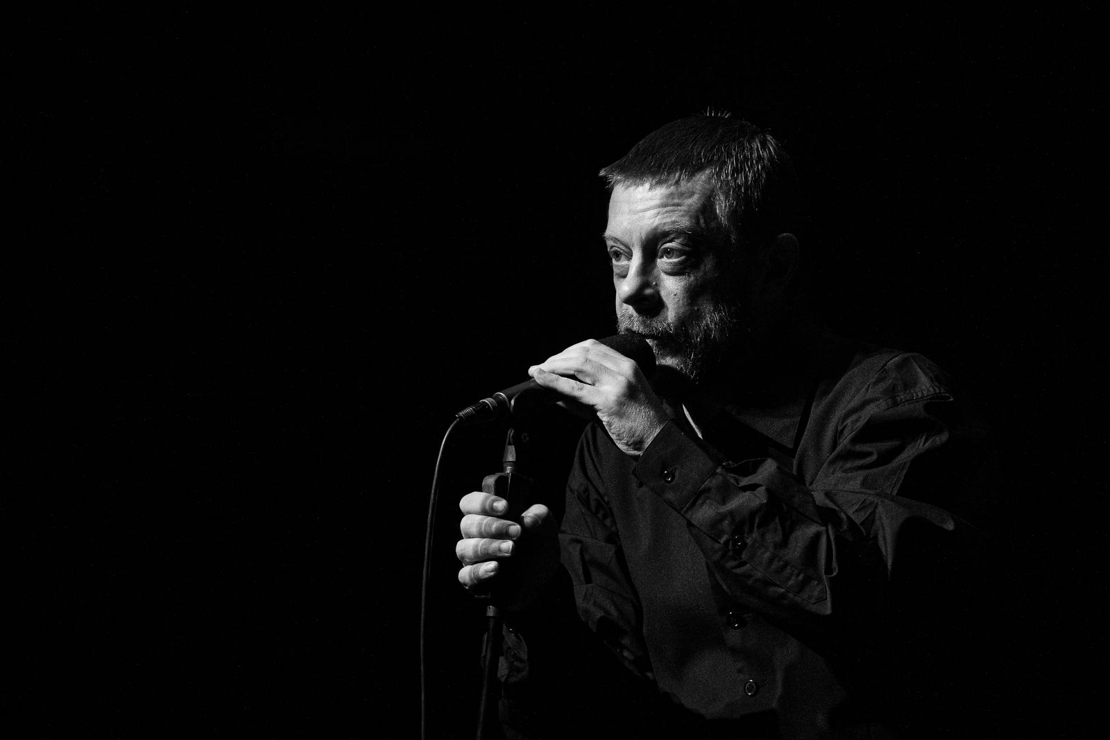 19.03.2023., Zagreb - Autorski koncert Matije Dedica u povodu proslave 50. rodjendana odrzan je u ZKM-u. Matija Dedic.
 Photo: Davor Puklavec/PIXSELL