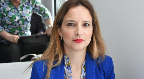 20.04.2023.,Sisak- Odrzana je sjednica sisackog Gradskog vijeca.Sanja Miokovic(HDZ).
 Photo: Nikola Cutuk/PIXSELL
