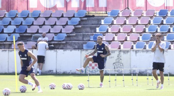 20.06.2025., Split - Prozivka i prvi trening nogometasa Hajduka. Marko Livaja Photo: Ivo Cagalj/PIXSELL