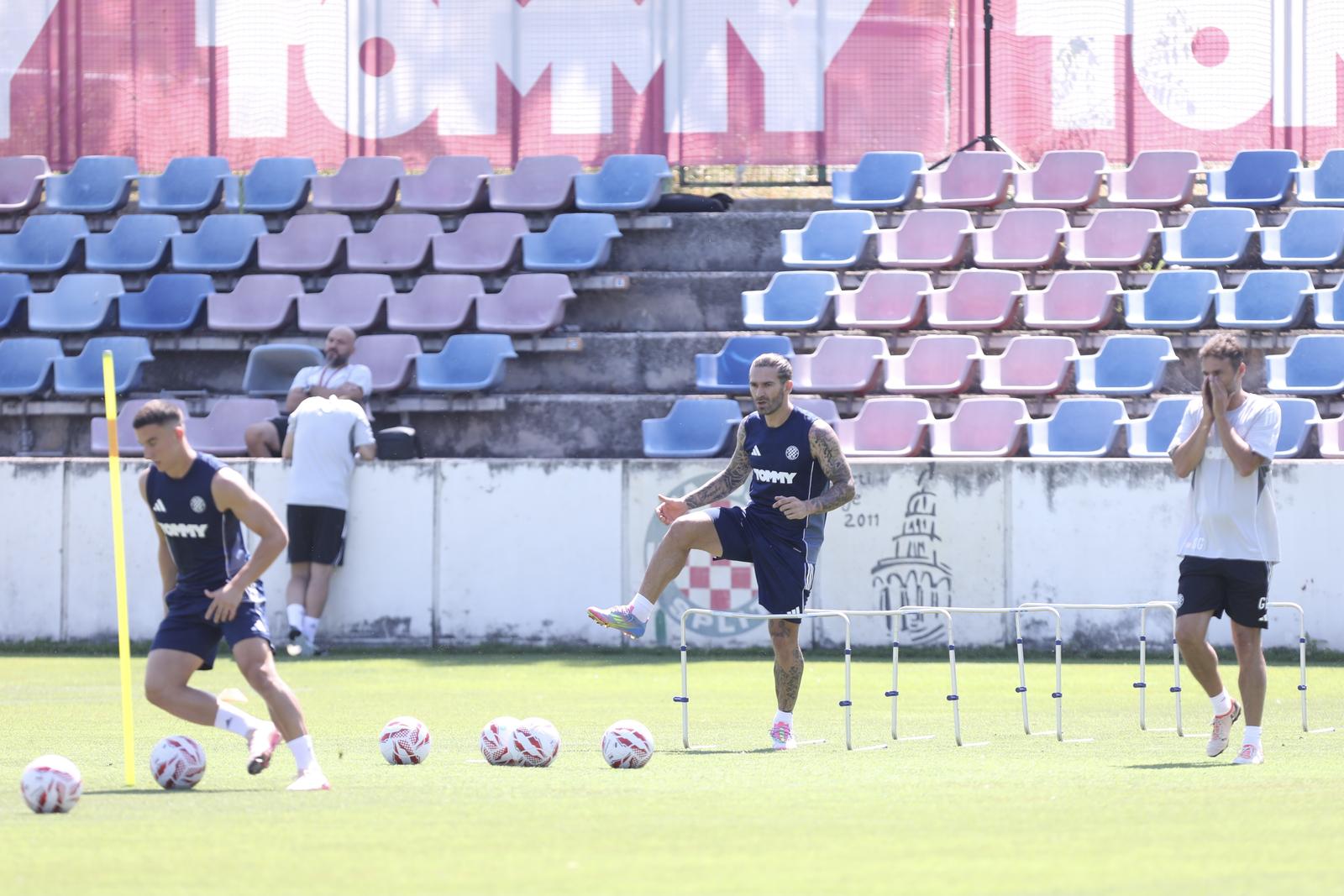 20.06.2025., Split - Prozivka i prvi trening nogometasa Hajduka. Marko Livaja Photo: Ivo Cagalj/PIXSELL