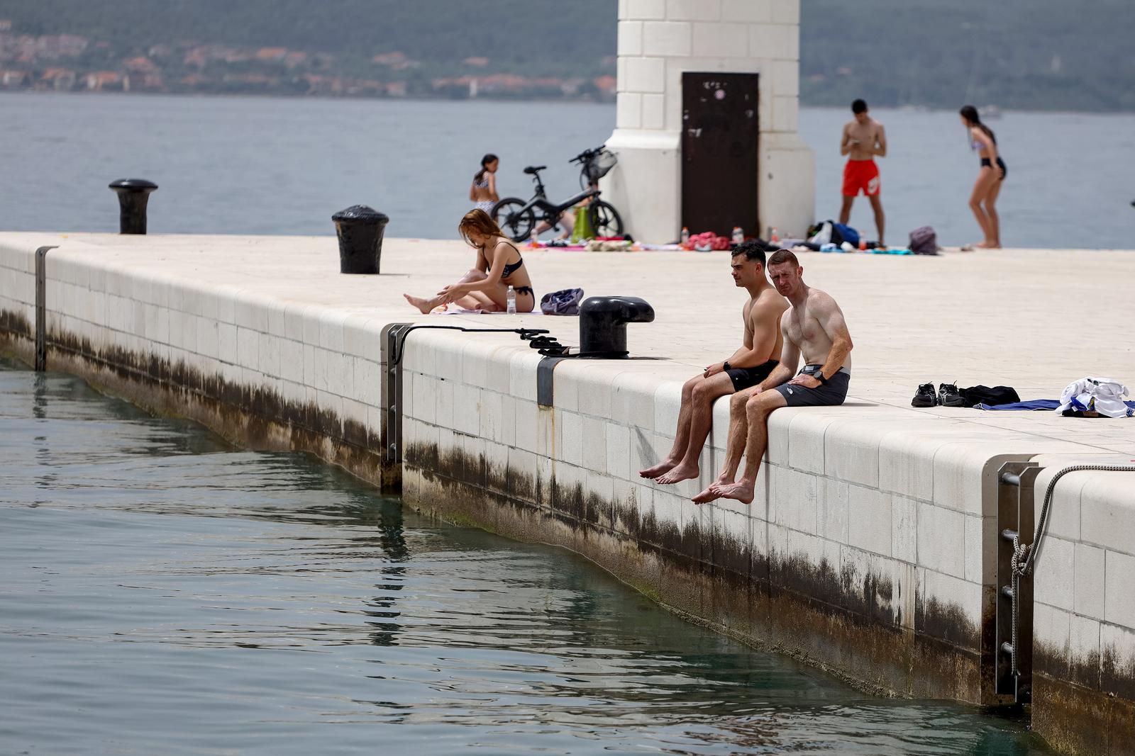 21.06.2024., Zadar - Prvi dan ljeta i vrhunac toplinskog vala Photo: Sime Zelic/PIXSELL