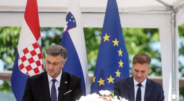 23.06.2025., Vinica - Predsjednik Vlade Andrej Plenković sastat će se s predsjednikom Vlade Republike Slovenije Robertom Golobom - tête-à-tête susret dvojice premijera Photo: Slavko Midzor/PIXSELL