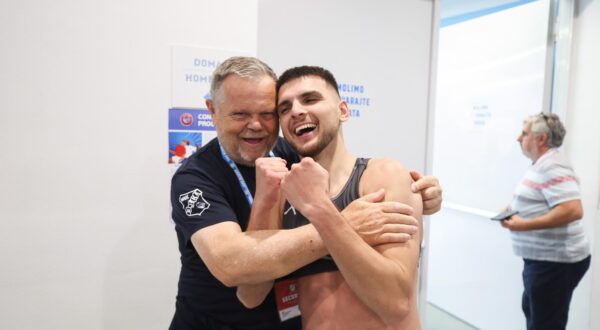 25.05.2025., stadion HNK Rijeka, Rijeka - SuperSport HNL, 36. kolo, HNK Rijeka - NK Slaven Belupo. Lindon Selahi Photo: Sanjin Strukic/PIXSELL
