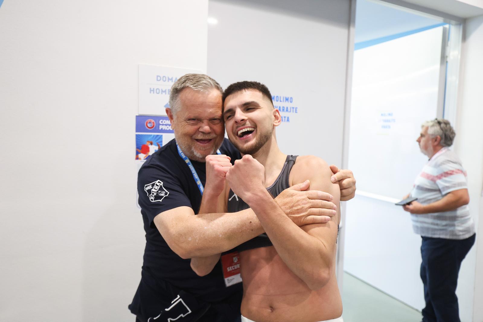 25.05.2025., stadion HNK Rijeka, Rijeka - SuperSport HNL, 36. kolo, HNK Rijeka - NK Slaven Belupo. Lindon Selahi Photo: Sanjin Strukic/PIXSELL