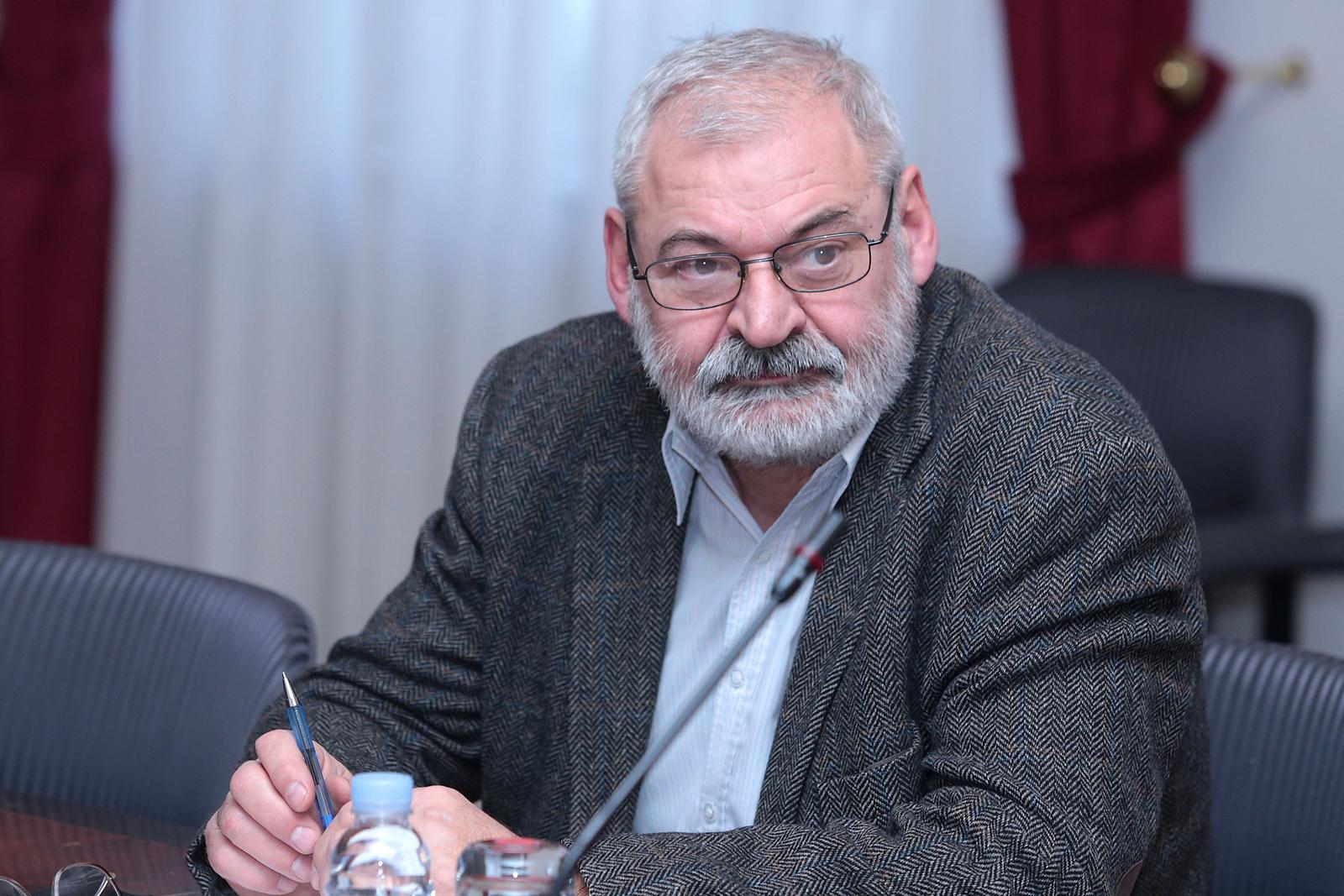 26.01.2016., Zagreb - U Saboru je odrzana prva sjednica sjednica Odbora za obrazovanje, znanost i kulturu u osmom sazivu. Jaroslav Pecnik.rPhoto: Patrik Macek/PIXSELL