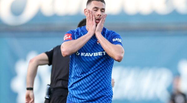 27.04.2025., stadion Maksimir, Zagreb - SuperSport HNL, 32. kolo, GNK Dinamo - HNK Rijeka. Marko Pjaca. Photo: Slavko Midzor/PIXSELL