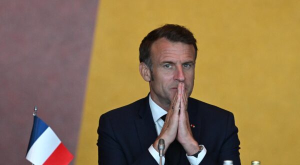 French President Emmanuel Macron takes part in a event on industrial decarbonization at the National Museum in Oslo, Norway on June 23, 2025. French President Emmanuel Macron visits the Kingdom of Norway on June 23 and June 24, 2025, the first visit by a French head of state to Norway since 1984. The visit will underline France's ongoing commitment to the Nordic and Arctic region, particularly in terms of security. The trip will also provide an opportunity to reaffirm Europe's position on the conflicts in Ukraine and the Near and Middle East. Photo by Firas Abdullah/ABACAPRESS.COM Photo: Abdullah Firas/ABACA/ABACA