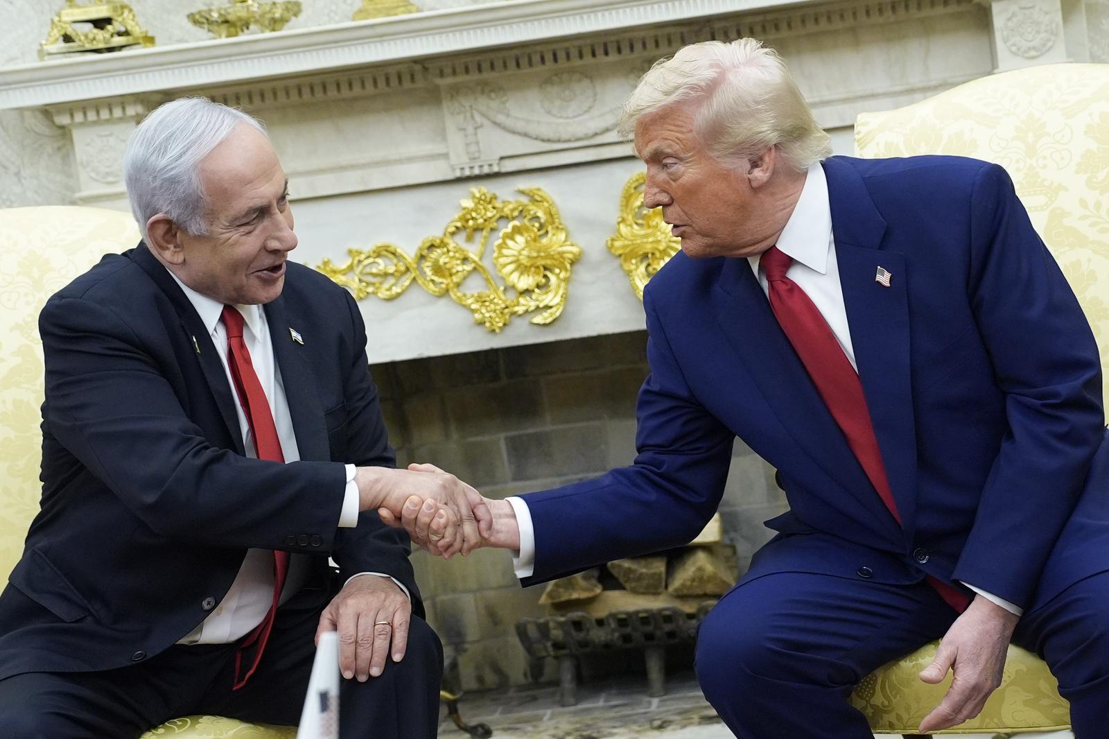 Benjamin Netanyahu i Donald Trump