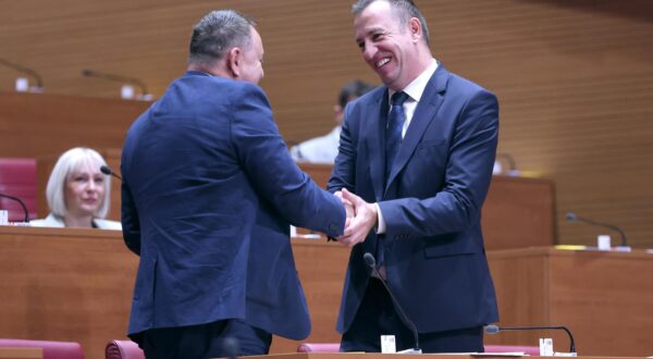 13.06.2025., Zagreb - Sjednica Sabora nastavljena je raspravom o izvjescu o broju biraca upisanih u registar biraca i broju biraca po izbornim jedinicama za I. tromjesecje 2025. godine. Photo: Patrik Macek/PIXSELL