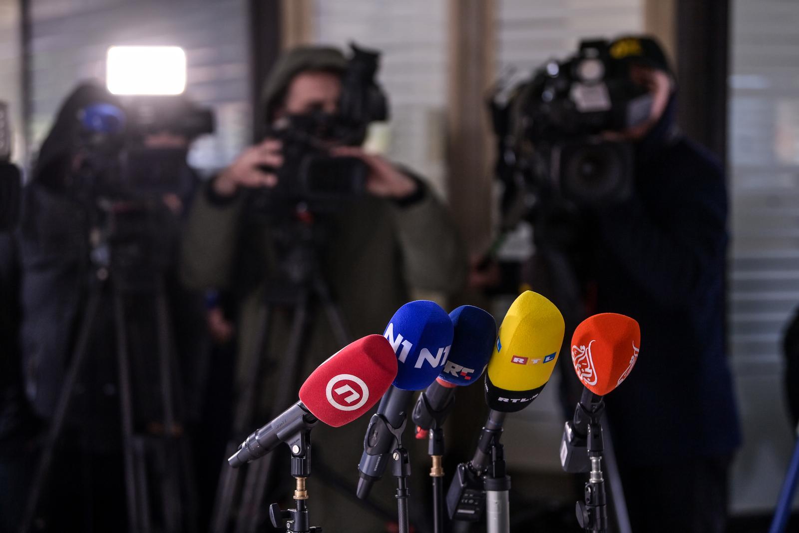 03.04.2023., Zagreb - Ministar zdravstva Vili Beros dao je izjavu medijima nakon sastanka sa celnicima pet krovnih ljecnickih udruga koje su prije dva tjedna organizirale prosvjed. Photo: Igor Soban/PIXSELL