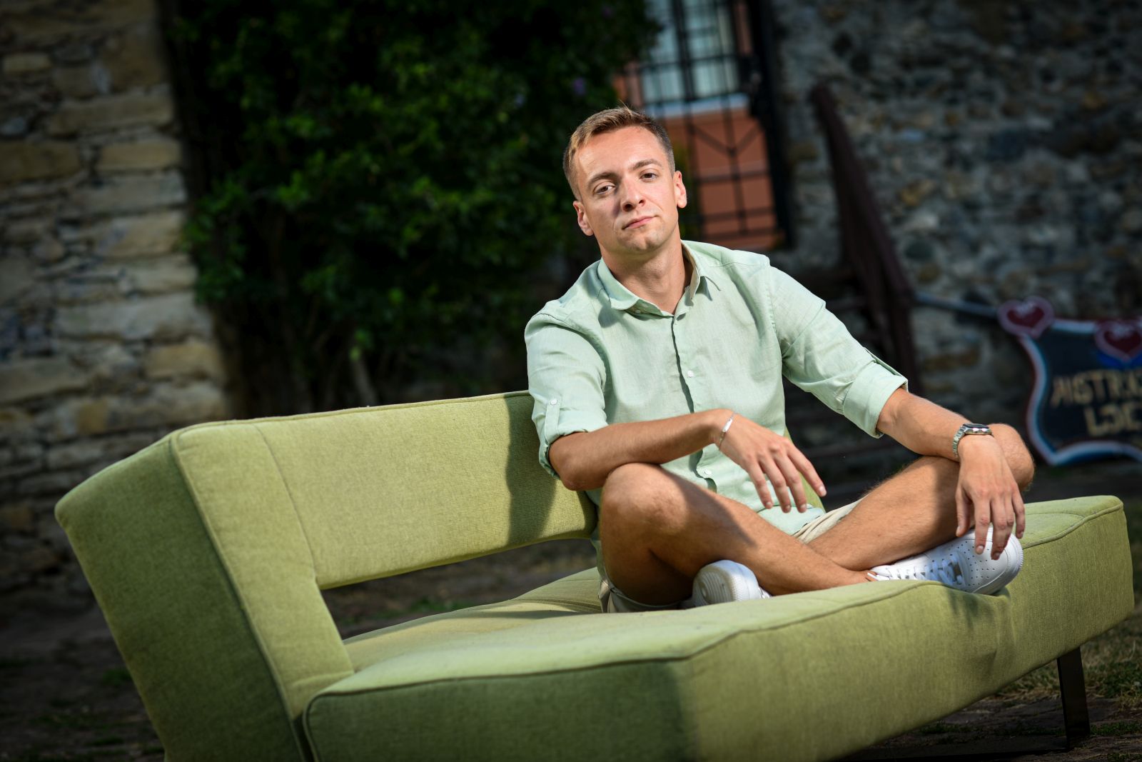 27.06.2025., Zagreb - Andrej Kopcok, glumac.

Photo Sasa ZinajaNFoto