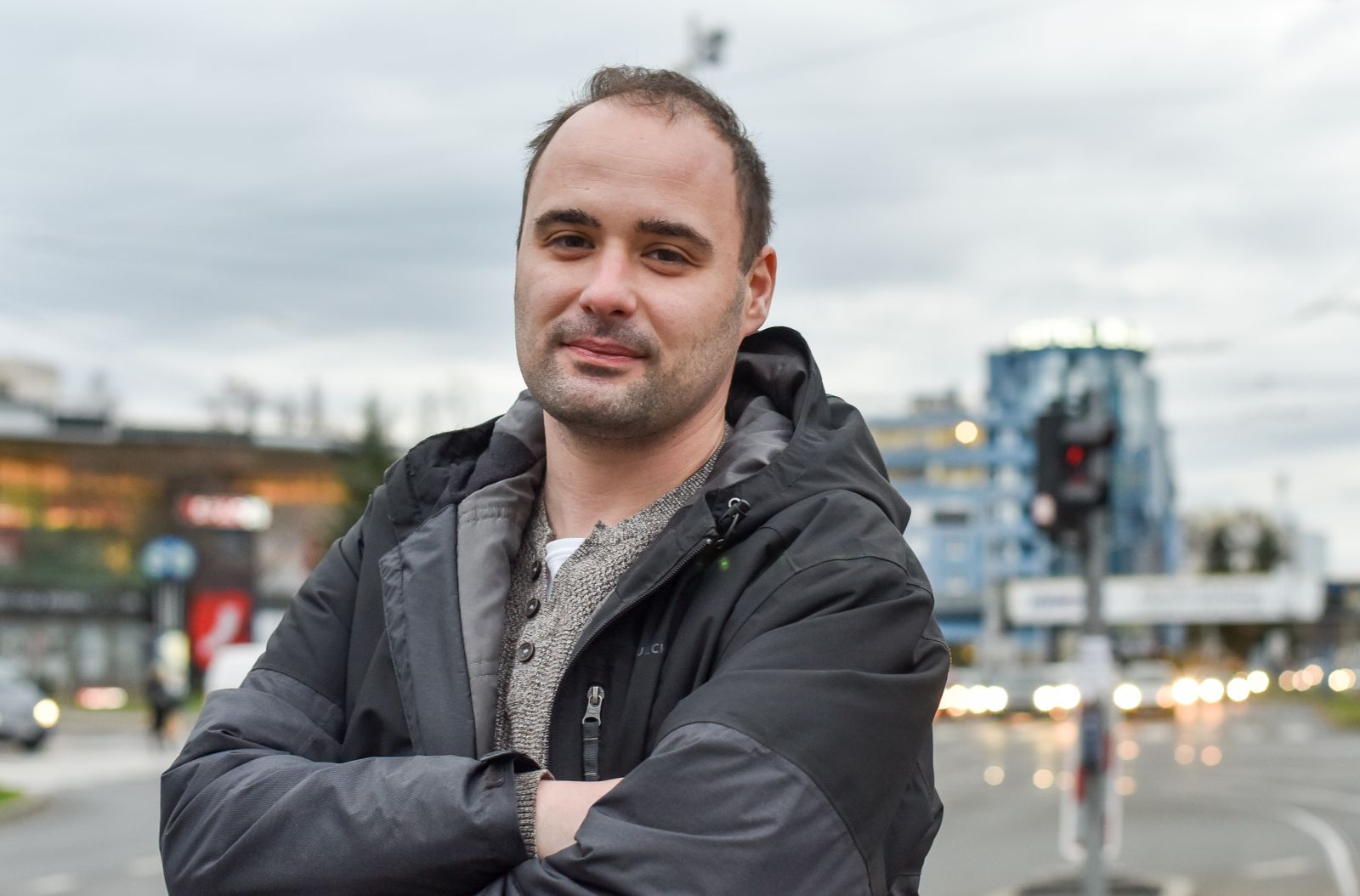 06.01.2022., Zagreb - Goran Dulic, predsjednik Vijeca gradske cetvrti Trnje. 

Photo Sasa ZinajaNFoto