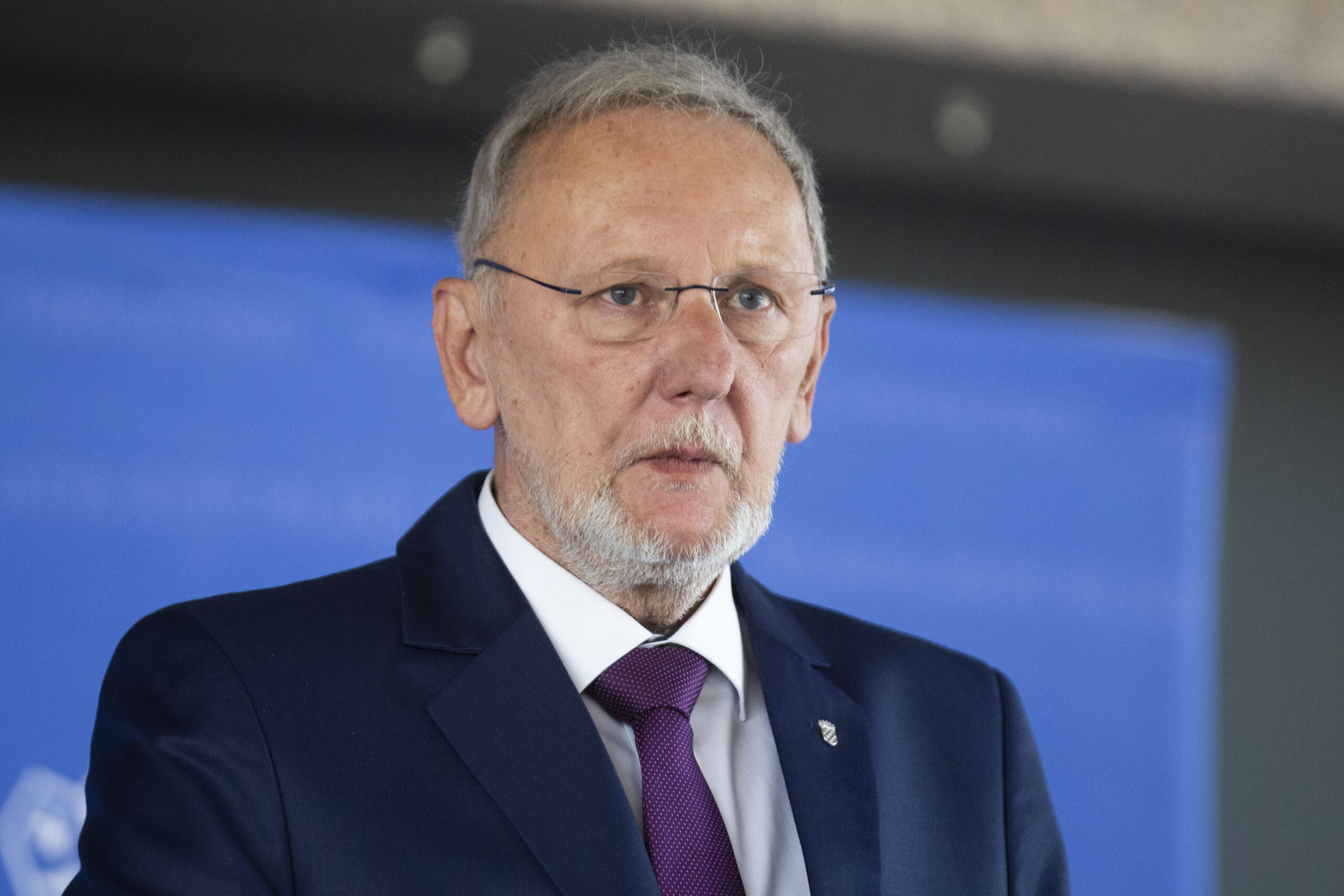 Zagreb, 03.07.2025 -  Izjave nakon sjednice Vlade RH. Na fotografiji Davor Božinović.  foto HINA/ Daniel KASAP/ dk