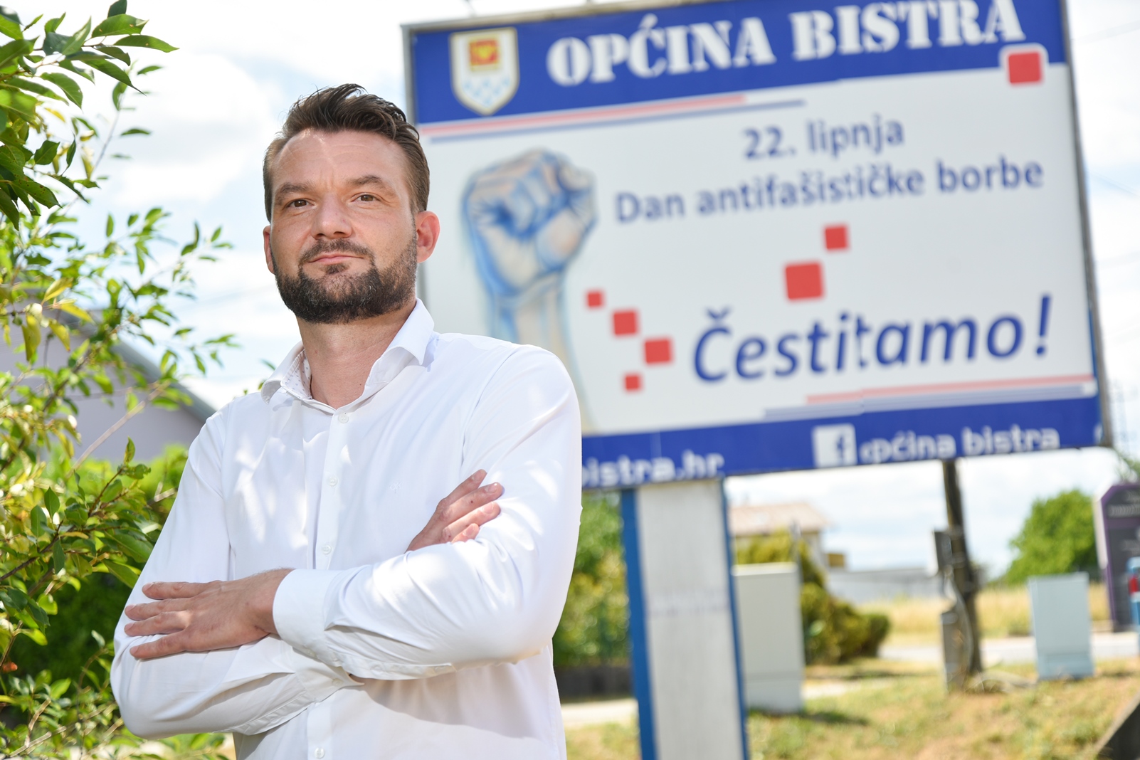 Karlo Novosel, načelnik općine Bistra, Foto: Saša Zinaja/NFoto