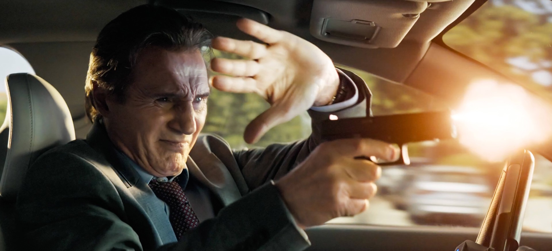 Liam Neeson USA. Liam Neeson in (C)Paramount Pictures new movie: The Naked Gun (2025). Plot: Based off the widely popular comedy franchise The Naked Gun and television series Police Squad! by Jim Abrahams and David Zucker and Jerry Zucker. LMK110-J11170-170725 Supplied by LMKMEDIA. 