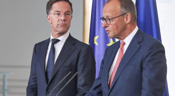Marko Rutte i Friedrich Merz