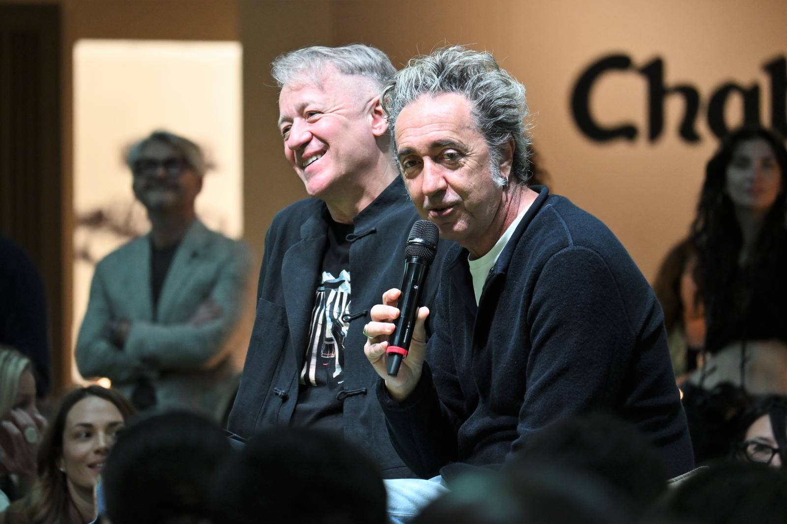 Milan, Italy Salone del Mobile 2025 The sweet wait by Paolo Sorrentino artistic installation and conversation with the public In the photo: Paolo Sorrentino (Photo by Nick Zonna / ipa-agency.net/IPA/Sipa USA) Photo: IPA/SIPA USA
