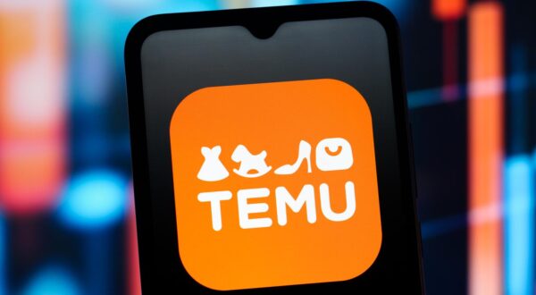 In this photo illustration, the Temu logo is seen displayed on a smartphone screen (Photo by Thomas Fuller / SOPA Images/Sipa USA) *** Strictly for editorial news purposes only *** Photo: SOPA Images/SIPA USA