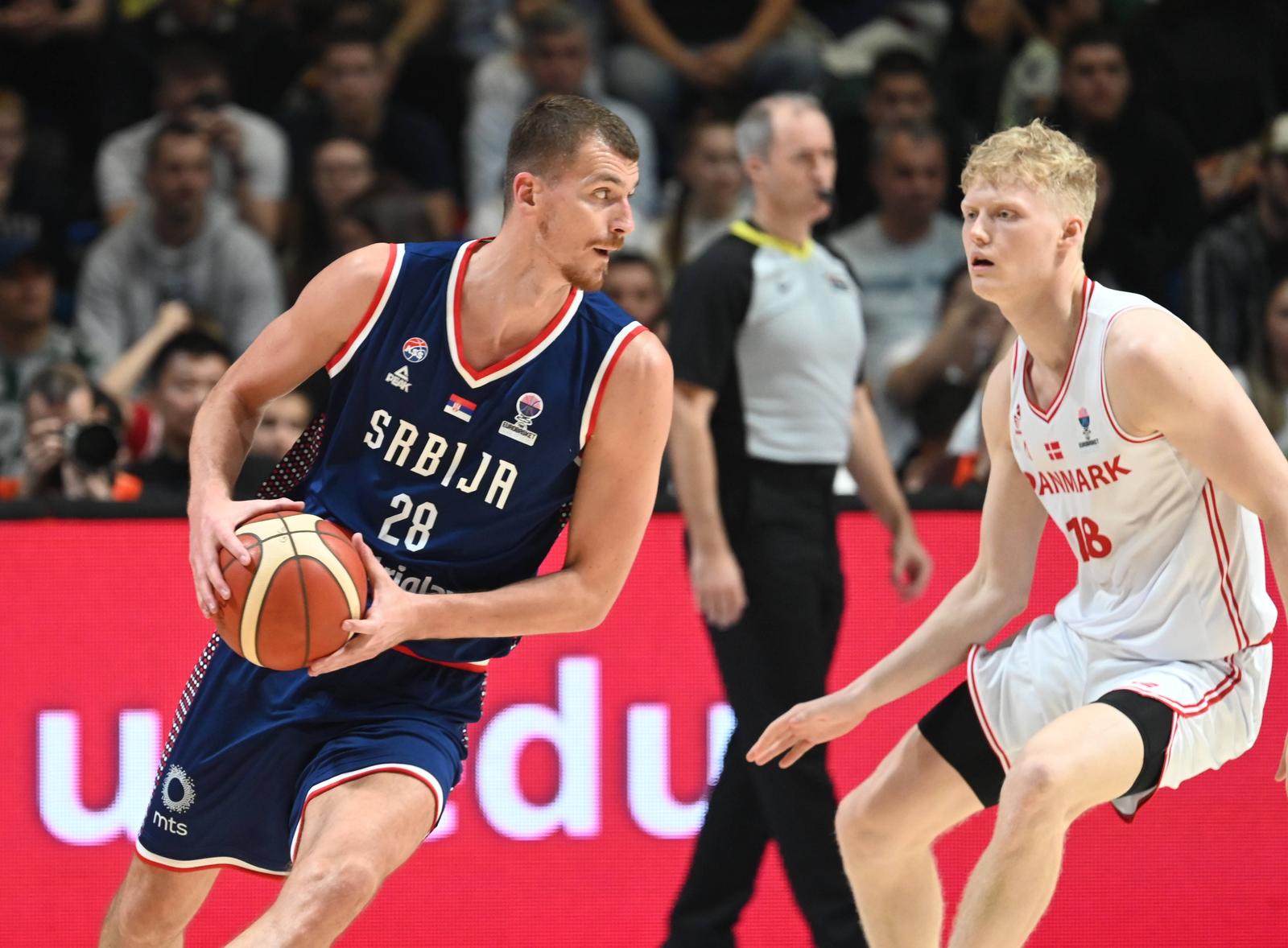 SERBIA vs DENMARK BORISA SIMANIC basketball player of Serbia at the qualification match for the European Championship, EM, Europameisterschaft against Denmark in the Aleksandar Nikolic hall, Belgrade 24.11.2024. MN PRESS Photo BASKETBALL, QUALIFICATIONS, SERBIA, DENMARK, SERBIA Belgrade ALEKSANDAR NIKOLIC HALL Serbia Copyright: xMNxPressx Photo: IMAGO/MN Press/IMAGOSPORT