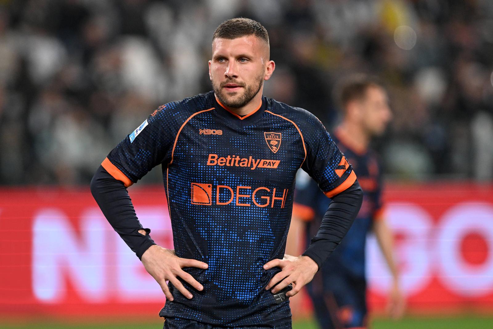 ANTE REBIC, Serie A 2024-25, Juventus-Lecce 2-1, azione, action, single shot SERIE A 2024-25 JUVENTUS-LECCE 2-1 Photo: IMAGO/STUDIO FOTOGRAFICO BUZZI SRL/IMAGOSPORT