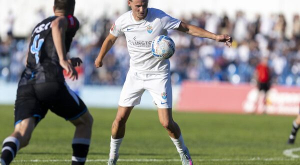 01.06.2025., stadion Borovo naselje, Vukovar - SuperSport Prva Nogometna liga, 33. kolo, HNK Vukovar 1991 - NK Opatija. Torles Knoll Photo: Borna Jaksic/PIXSELL