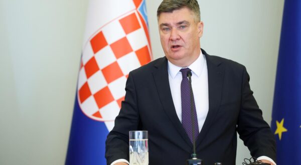 01.07.2025., Zagreb - U Uredu predsjednika Republike Hrvatske odrzan je svecani doceka za predsjednika Slovacke Republike Petera Pellegrinija. predsjednik Hrvatske Zoran Milanovic Photo: Sanjin Strukic/PIXSELL
