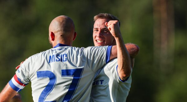 02.07.2025., Brdo kod Kranja, Slovenija - Utakmica izmedju NK Bravo - GNK Dinamo. Luka Stojkovic Photo: Luka stanzl/PIXSELL