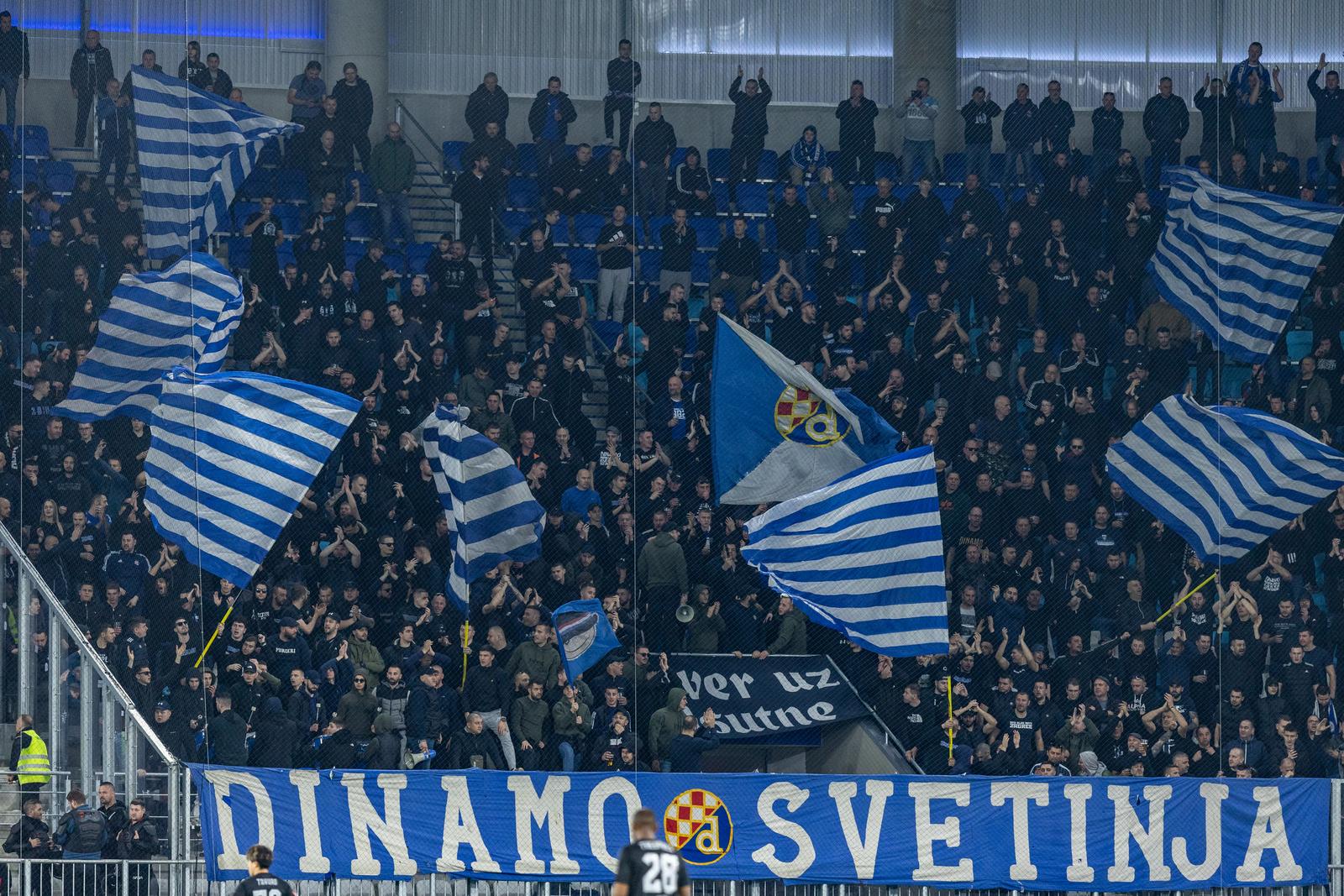 03.03.2023., stadion Gradski vrt, Osijek - SuperSport HNL, 25. kolo, NK Osijek - GNK Dinamo. navijaci Dinama, Bad Blue Boysi Photo: Borna jaksic/PIXSELL