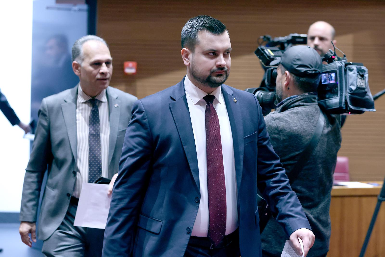 03.04.2025., Zagreb - Sjednica Sabora nastavlja se  raspravom o  Konacnom prijedlogu zakona o izmjenama i dopunama Zakona o igrama na srecu. Photo: Patrik Macek/PIXSELL