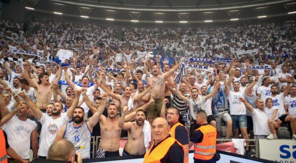 04.06.2023., Zadar - KK Zadar je po cetvrti put prvak Hrvatske u kosarci. Photo: Sime Zelic/PIXSELL