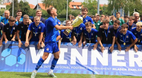 04.08.2024., Maksimir, Zagreb - Nogometni turnir Mladen Ramljak u organizacija GNK Dinama na Maksimiru, utakmica GNK Dinamo Zagreb - Manchester United. Photo: Marko Prpic/PIXSELL