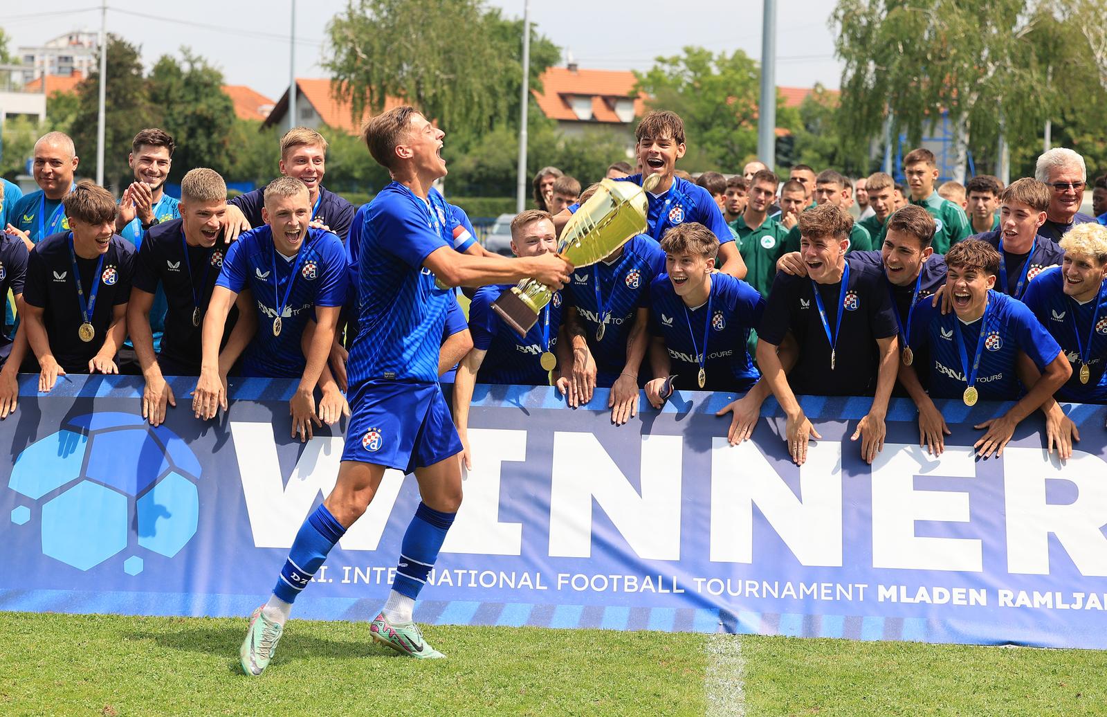 04.08.2024., Maksimir, Zagreb - Nogometni turnir Mladen Ramljak u organizacija GNK Dinama na Maksimiru, utakmica GNK Dinamo Zagreb - Manchester United. Photo: Marko Prpic/PIXSELL