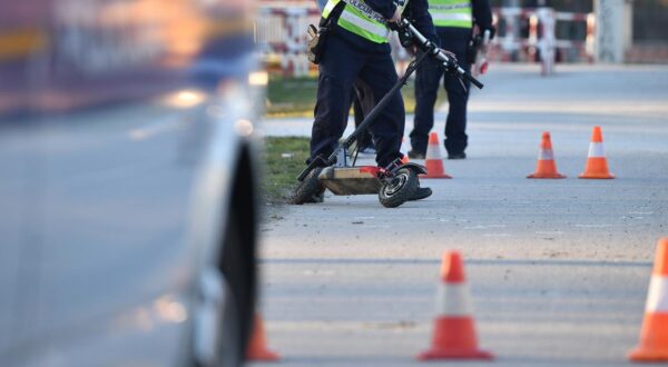 06.03.2025., Cakovec- Nalet kombija na 14. godisnjaka koji se vozio romobilom. To je drugi nalet na malodobno dijete u nepunih tjedan dana.
 Photo: Vjeran Zganec Rogulja/PIXSELL