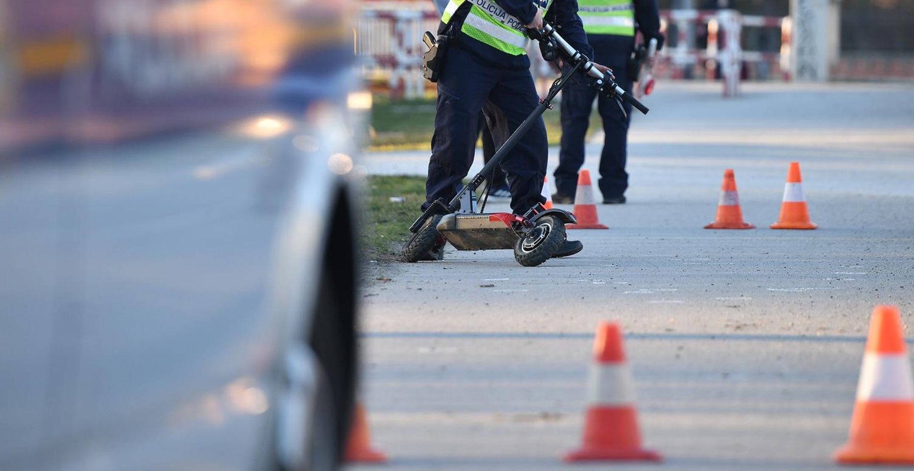 06.03.2025., Cakovec- Nalet kombija na 14. godisnjaka koji se vozio romobilom. To je drugi nalet na malodobno dijete u nepunih tjedan dana.
 Photo: Vjeran Zganec Rogulja/PIXSELL
