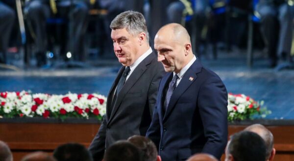 08.03.2024., Zagreb - Predsjednik Republike i vrhovni zapovjednik Oruzanih snaga Republike Hrvatske Zoran Milanovic sudjelovao je na svecanoj primopredaji duznosti nacelnika Glavnog stozera Oruzanih snaga Republike Hrvatske Robrta Hranja i Tihomira Kundida.  Photo: Slavko Midzor/PIXSELL