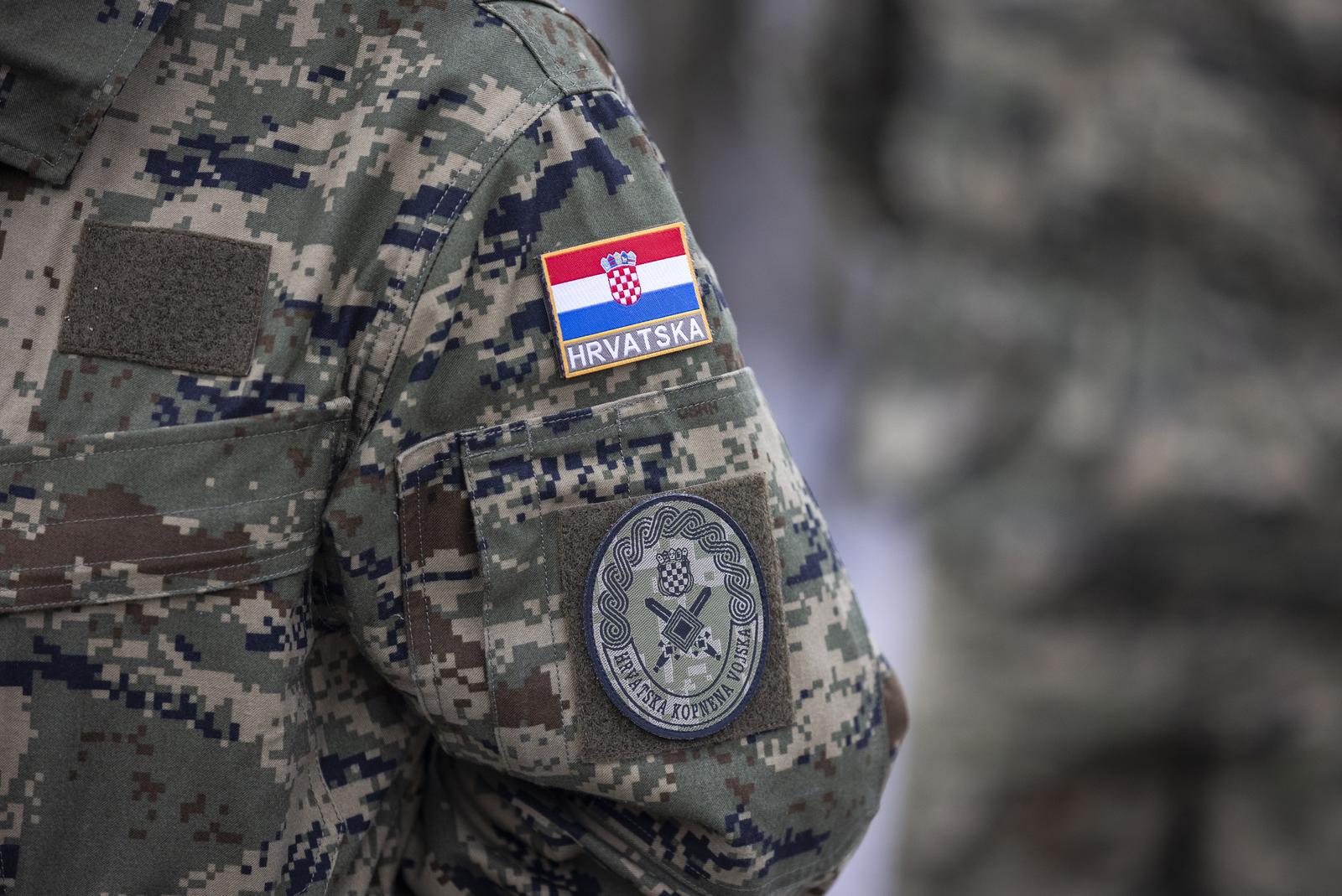08.03.2024., Pozega, Vojarna „123. brigade HV“, Ulica hrvatskih branitelja - Predsjednik Republike i vrhovni zapovjednik Oruzanih snaga Republike Hrvatske sudjelovao je na svecanoj prisezi 41. narastaja rocnih vojnika na dragovoljnom vojnom osposobljavanju.  Photo: Davor Javorovic/PIXSELL