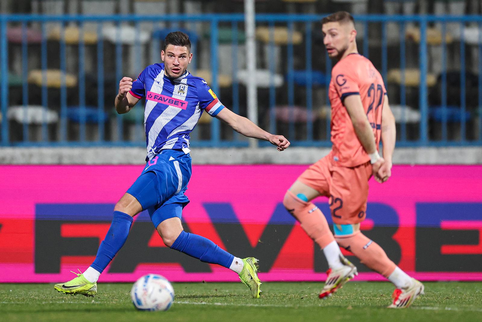 08.03.2025., stadion u Kranjcevicevoj ulici, Zagreb - SuperSport HNL, 25. kolo, NK Lokomotiva - NK Osijek. Fran Karacic Photo: Goran Stanzl/PIXSELL