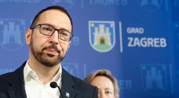 08.07.2025., Zagreb -  Gradolnacelnik grada Zagreba Tomislav Tomasevic odrzao konferenciju za medije. Photo: Matija Habljak/PIXSELL