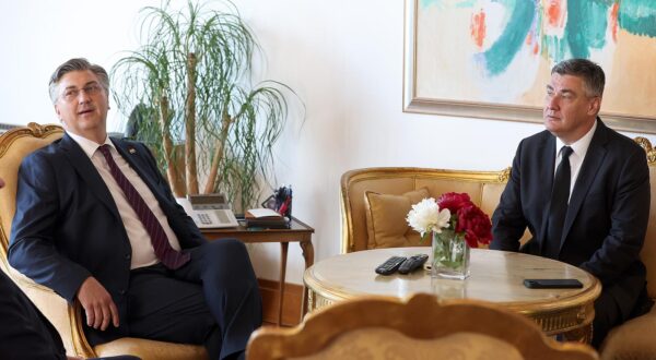 Andrej Plenković i Zoran Milanović