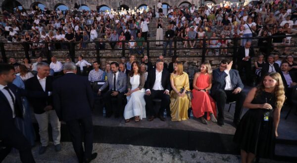 10.07.2025., Pula - Svecano otvorenje 72. Pula film festivala. Photo: Sasa Miljevic / PIXSELL/PIXSELL