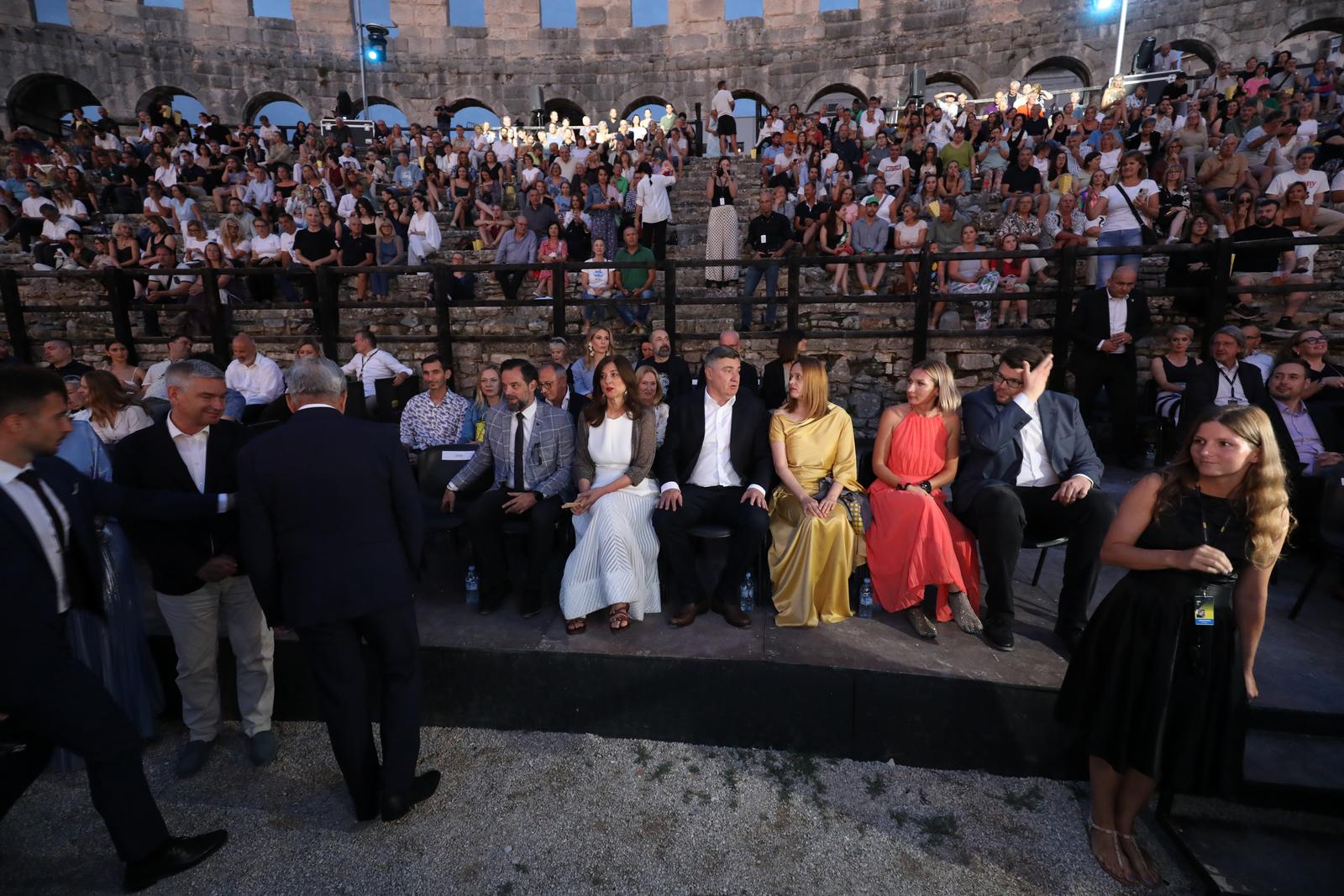 10.07.2025., Pula - Svecano otvorenje 72. Pula film festivala. Photo: Sasa Miljevic / PIXSELL/PIXSELL