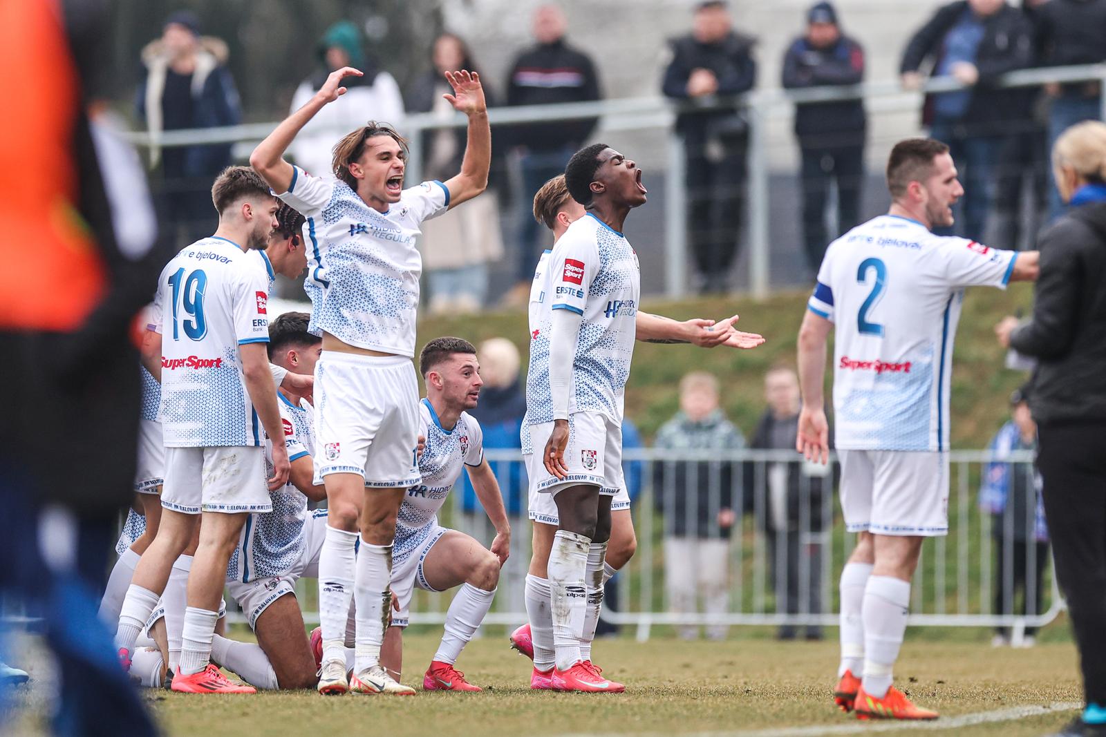 11.02.2025., Gradski stadion, Bjelovar - SuperSport Hrvatski nogometni kup, osmina finala, NK Bjelovar - GNK Dinamo. Photo: Luka stanzl/PIXSELL