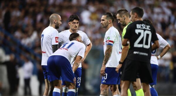 12.07.2025. Posusje, Bosna i Hercegovina. Na stadionu Mokri Dolac HNK Hajduk odigrava svoju pripremnu utakmicu protiv HSK Posusja. Photo: Denis Kapetanović/PIXSELL