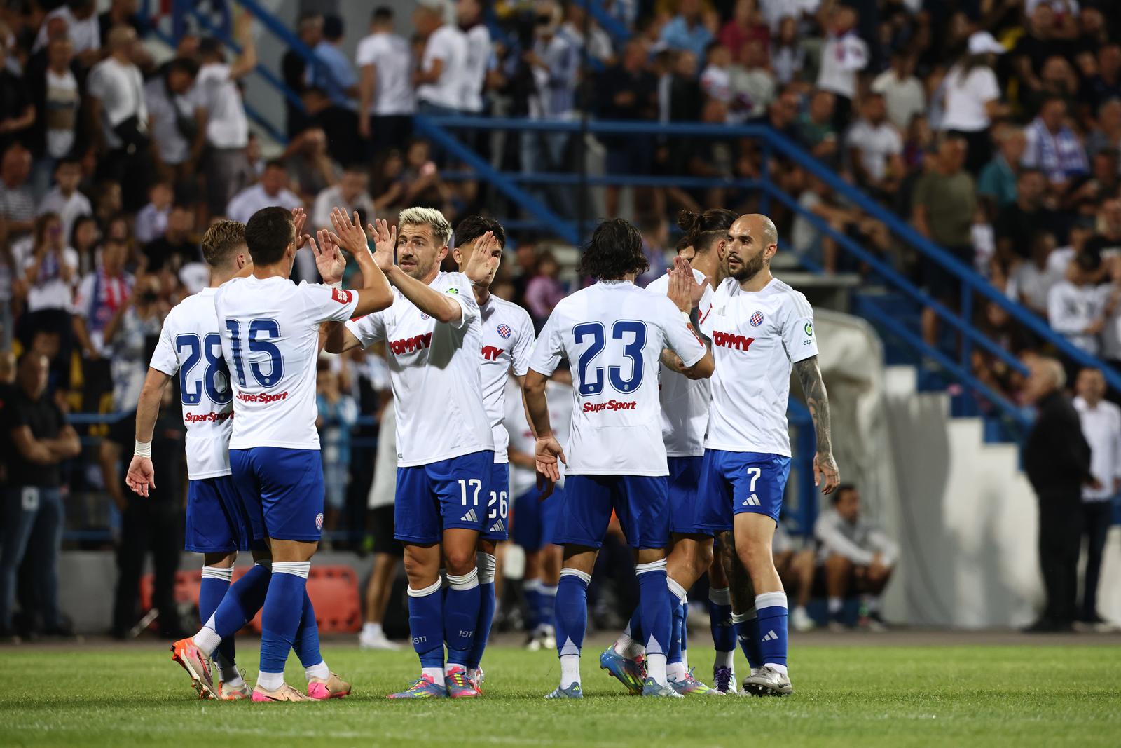 12.07.2025. Posusje, Bosna i Hercegovina. Na stadionu Mokri Dolac HNK Hajduk odigrava svoju pripremnu utakmicu protiv HSK Posusja. Photo: Denis Kapetanović/PIXSELL