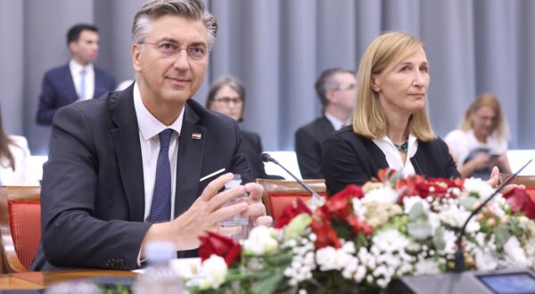 14.07.2025., Zagreb - Na 12. sjednici Odbora za regionalni razvoj i fondove Europske unije predsjednik Vlade RH Andrej Plenkovic prestavio je novu ministricu regionalnog razvoja i fondova Europske unije Natasu Mikus Zigman. Photo: Patrik Macek/PIXSELL