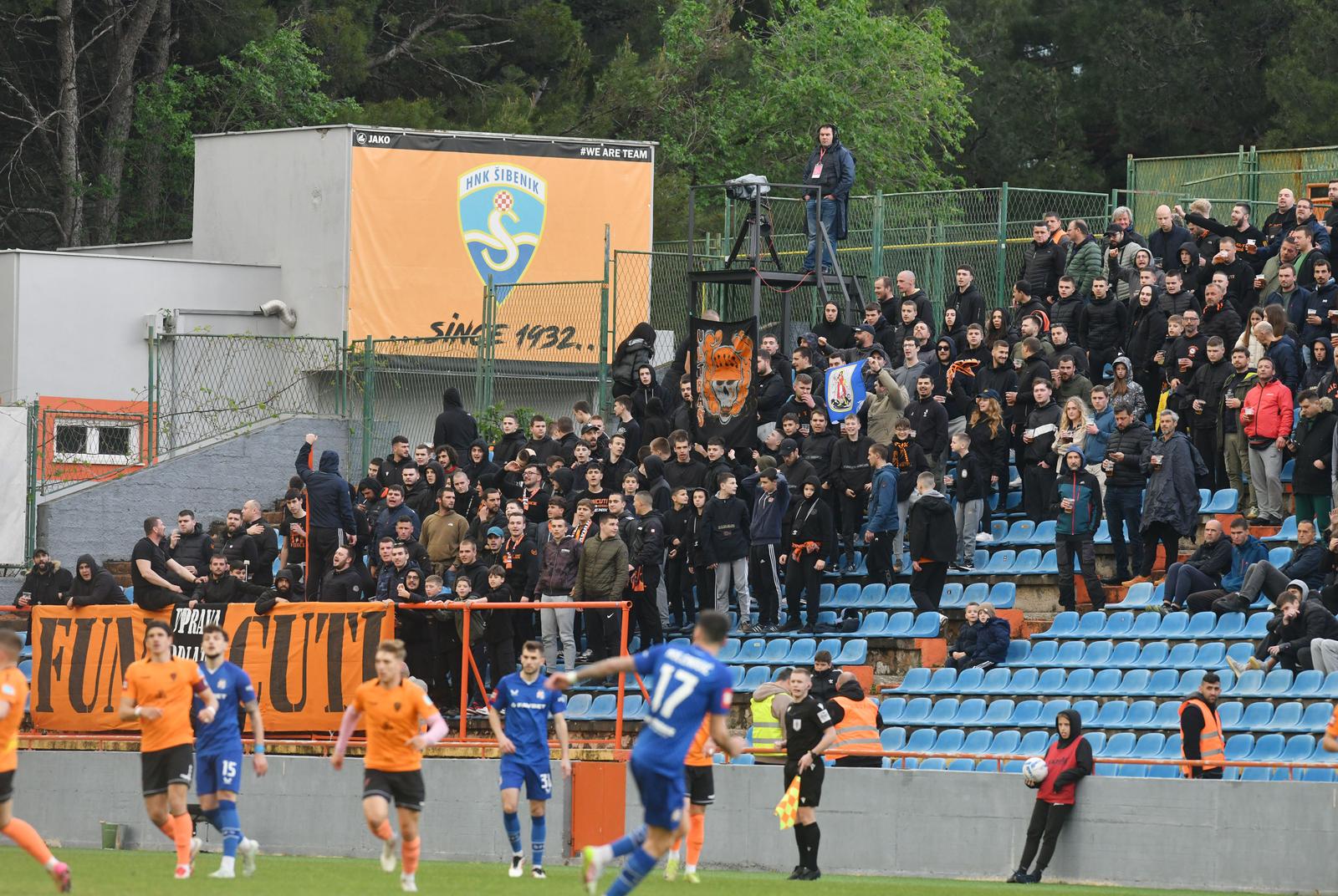 17.04.2025., Sibenik - SuperSport Prva HNL, 30. kolo, NK Sibenik - GNK Dinamo. Photo: Hrvoje Jelavic/PIXSELL
