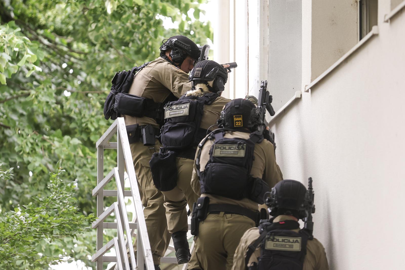 17.06.2025., Sarajevo, Bosna i Hercegovina - U Sarajevu je odrzana zdruzena takticko-pokazna vjezba Federalnog ministarstva unutrasnjih poslova (FMUP) i Federalne uprave policije (FUP). Photo: Armin Durgut/PIXSELL