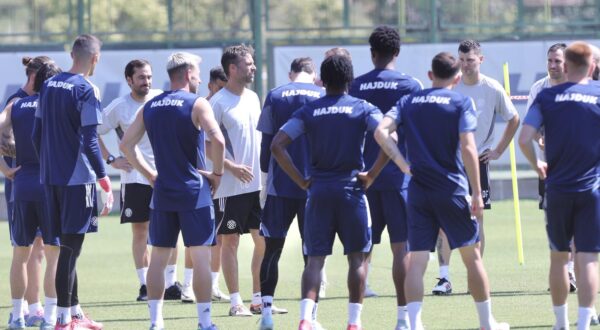 20.06.2025., Split - Prozivka i prvi trening nogometasa Hajduka. Gonzalo Garcia Photo: Ivo Cagalj/PIXSELL
