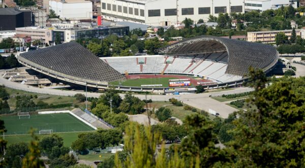 20.08.2015., Split - Pogled s Marjana na stadion Poljud. "nPhoto: Marko Prpic/PIXSELL