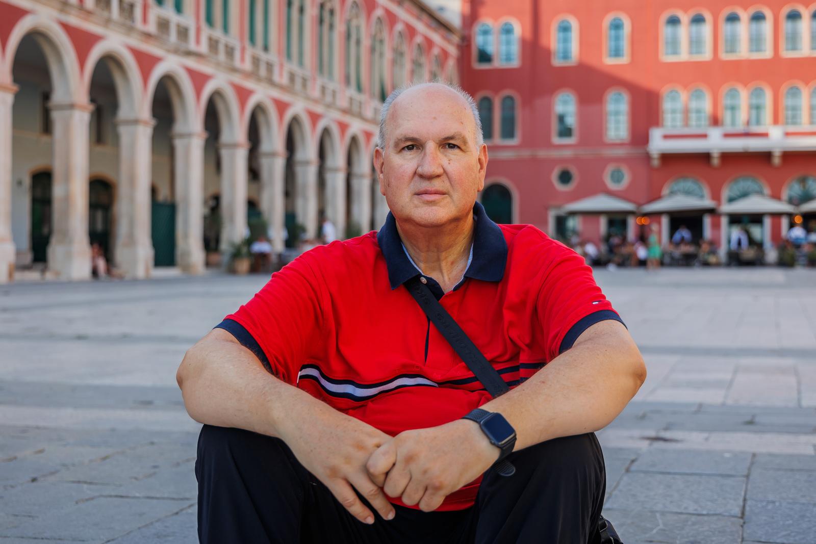 19.07.2025., Split - Portreti Vjekoslav Perica. Photo: Zvonimir Barisin/PIXSELL